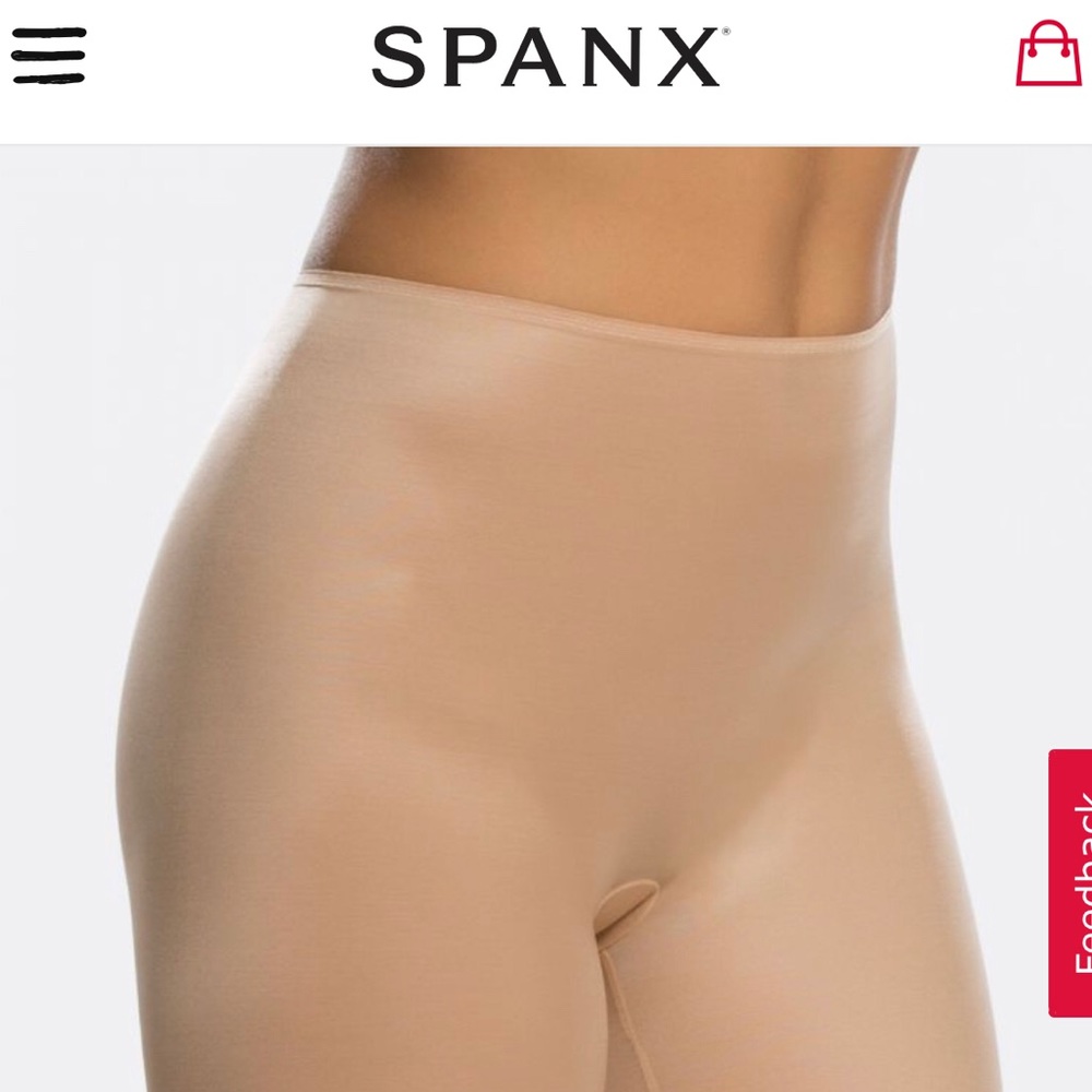 Spanx Skinny Britches Mid-Thigh Short
